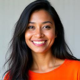 Headshot of Sophia, community manager at ScaleCrafters, smiling warmly.