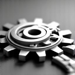 Icon representing intellectual property, like a stylized gear or legal document.